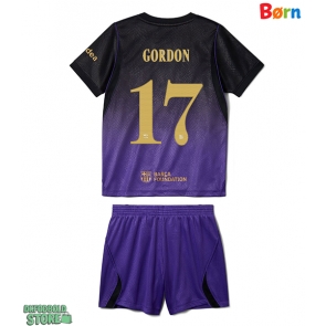 Barcelona Anthony Gordon #17 Replika Babytøj Udebanesæt Børn 2026-27 Kortærmet (+ Korte bukser)